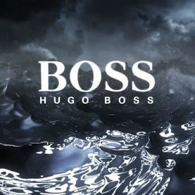 Boss by Hugo Boss logo on premium fashion article