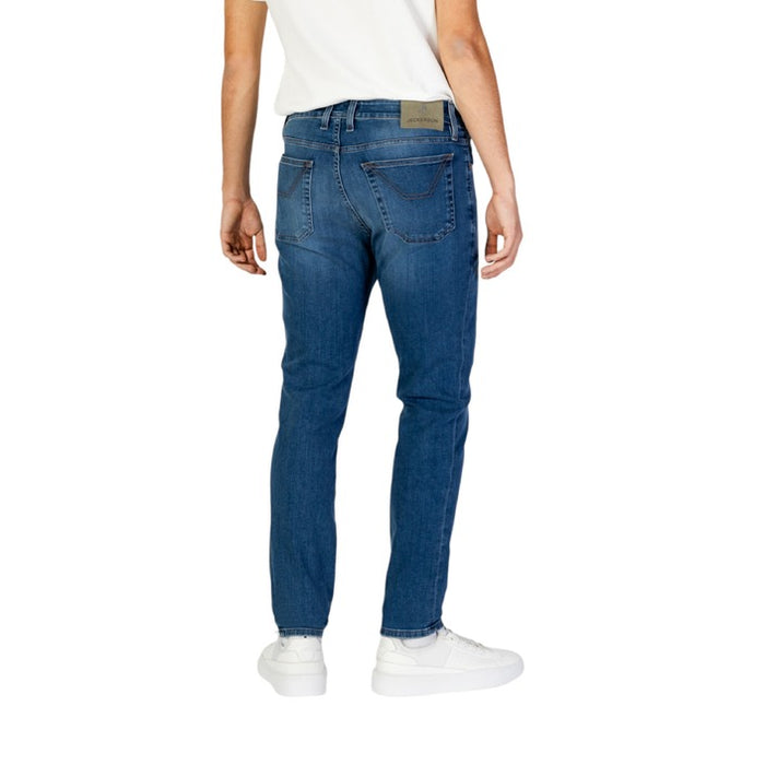 Jeans homme Jeckerson Blue avec fermeture à glissière et boutons