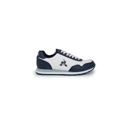 Athletic navy and white sneaker with logo, Le Coq Sportif Men Sneakers