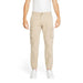 Beige cargo pants with side pockets and elastic ankle cuffs - Gas Men Trousers