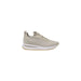 Beige platform sneakers from Guess featuring laces for women’s casual style