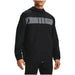 Black Under Armour hoodie with gray stripe for men in Under Armour Men Blazer