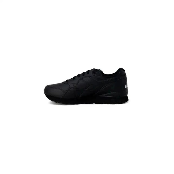 Black low-top athletic sneaker with laces from Diadora Men Sneakers collection