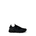 Black Ea7 Men Sneakers featuring a chunky sole and sleek athletic design