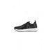 Black Ea7 Men Sneakers featuring white accents and a thick sole for optimal style