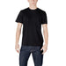 Black crew neck t-shirt from Colmar Originals made of cotton for men