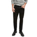 Black denim straight leg fit jeans from Gas for men, showcasing modern style and comfort