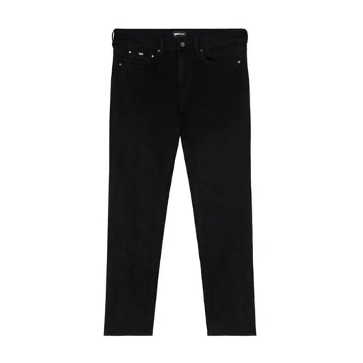 Black denim jeans with five-pocket styling from Gas Men Jeans collection