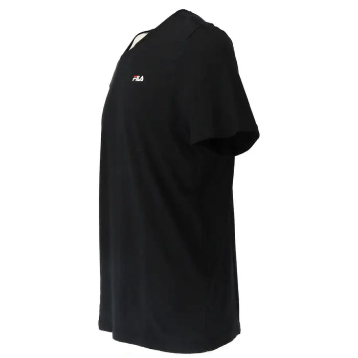 Black FILA short sleeve t-shirt for men, stylish and comfortable casual wear