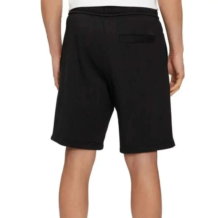 Calvin Klein Jeans Men Shorts black knee-length with a back pocket stylish and comfortable