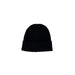 Black knit beanie hat with folded brim from Antony Morato Men Cap collection