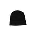 Black knit beanie with a folded brim from New Balance Men Cap collection