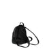 Black leather Guess Women Bag backpack with adjustable straps and zipper closure