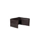 Black leather bifold wallet with card slots and bill compartment - Calvin Klein Men Wallet