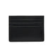 Elegant Tommy Hilfiger Men Wallet: Black Leather Card Holder with Multiple Slots for Cards