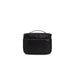 Black leather Guess Women Bag with handle and zipper closure for cosmetics or toiletries