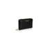 Guess Black Leather Women’s Wallet with Gold Zipper Closure