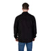 Black long-sleeved Calvin Klein Jeans Men Classic Button Shirt on display