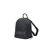 Black Love Moschino backpack with embossed logo in Women Bag collection