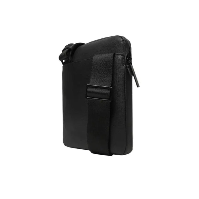 Black Calvin Klein Men’s Cross Body Bag with adjustable strap and zipper closure