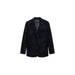 Desigual Women’s Classic Black Blazer with Front Pockets featuring a stylish black pattern