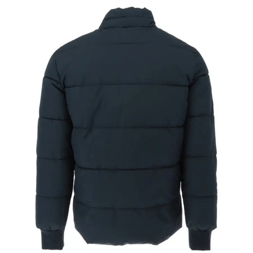 Black quilted puffer jacket with ribbed cuffs from Gaudì Men’s collection