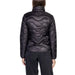 Black quilted puffer jacket from the back featured in Only Women Jacket collection