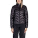 Black quilted puffer jacket with full-length zipper from Only Women Jacket collection