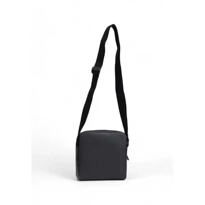 Black shoulder bag with adjustable strap from Calvin Klein Men Bag collection