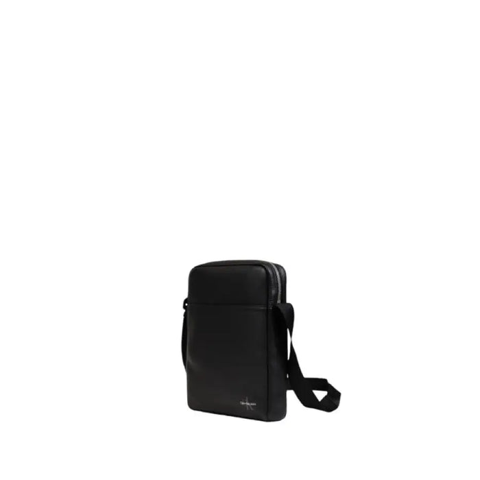 Calvin Klein Black Shoulder Bag for Men featuring a stylish crossbody strap and zip closure