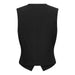 Black sleeveless vest with split back, Only Women’s Gilet