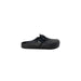 Black slip-on clog with adjustable strap from Birkenstock Men Slippers collection