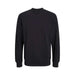 Jack & Jones black sweatshirt mock collar urban style clothing