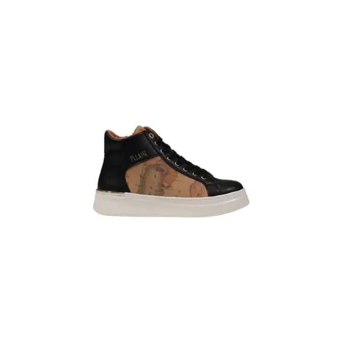 Black and tan high-top sneaker from Alviero Martini Prima Classe for women