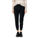 Black high waist tapered trousers from Hanny Deep suitable for women’s fashion