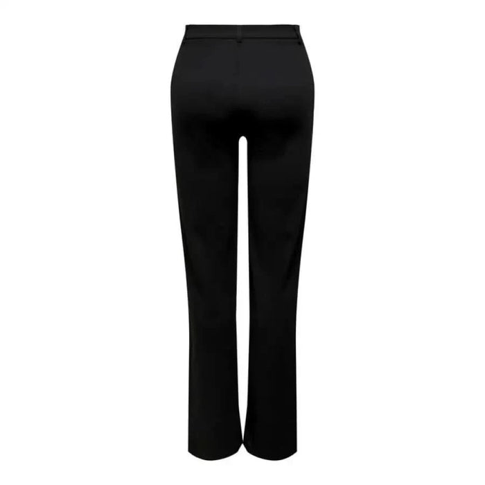 Yong Jacqueline women trousers with high waist and flared waistbands