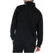 Black turtleneck sweater back view from U.S. Sweatshirts Collection for stylish layering