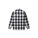 Dickies Dickies men blazer featuring a black and white plaid long sleeve shirt.