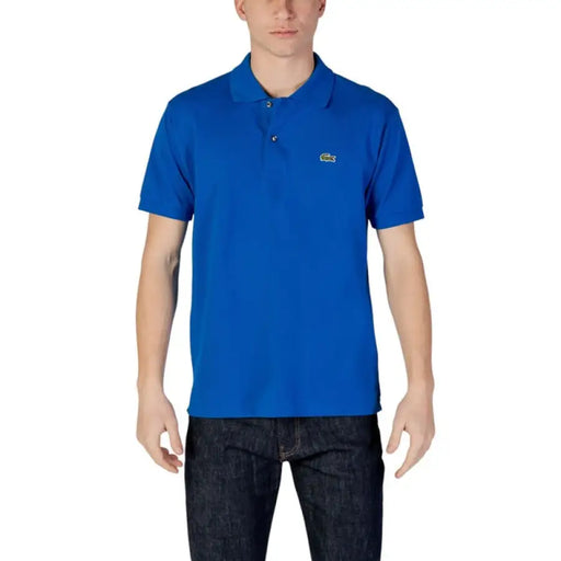 Lacoste Blue Polo Shirt for Men, perfect for Spring Summer fashion