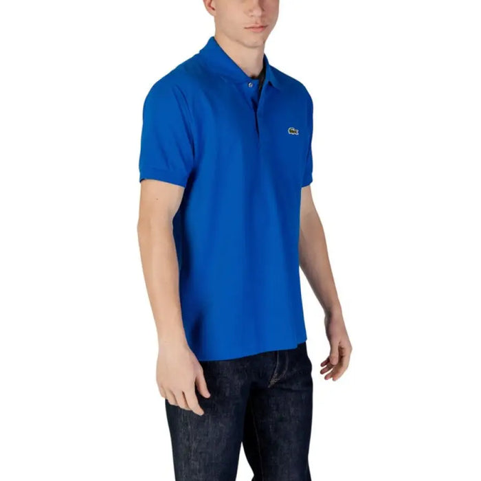 Lacoste Blue Polo Shirt for Men perfect for Spring and Summer occasions