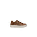 Brown leather sneaker with white sole from Alviero Martini Prima Classe collection