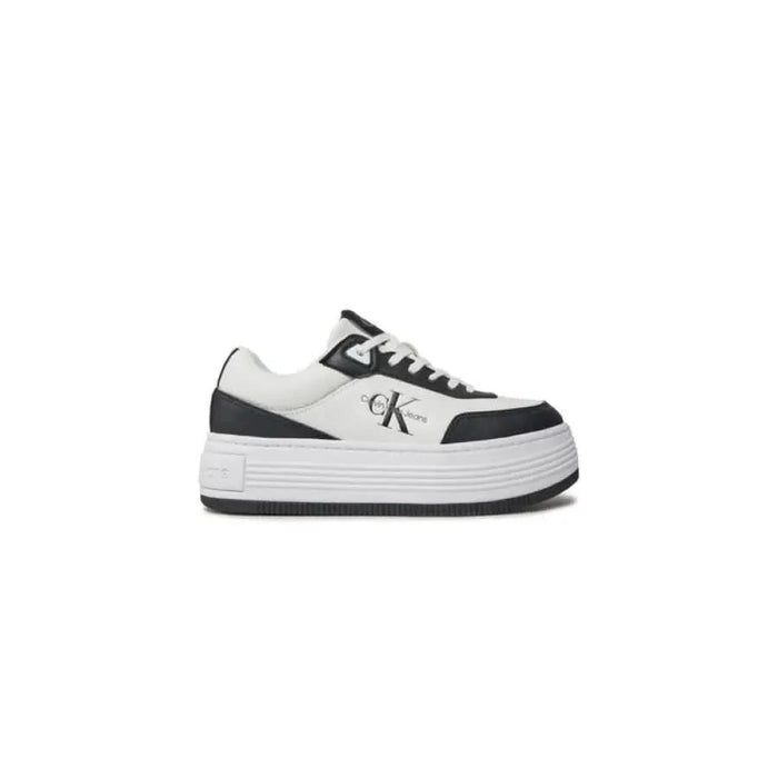 Calvin Klein Jeans Women Sneakers - Black and White Platform Calvin Klein Sneakers