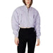 Cropped lavender bomber jacket with zipper front from Calvin Klein Jeans - Women Jacket