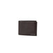 Dark brown leather Calvin Klein wallet for men with elegant branding