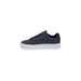 Dark gray Tommy Hilfiger Sneakers with white sole and burgundy heel accent