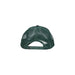 Dark green mesh trucker hat by Goorin Bros displayed from the back in Men Cap