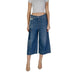 Denim culottes featuring a zipper pocket from Replay Women’s Blue Jeans collection