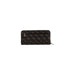 Designer Guess Women Wallet featuring a logo pattern and zipper closure