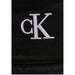 Embroidered ’cK’ logo on black fabric of Calvin Klein Jeans Women Cap