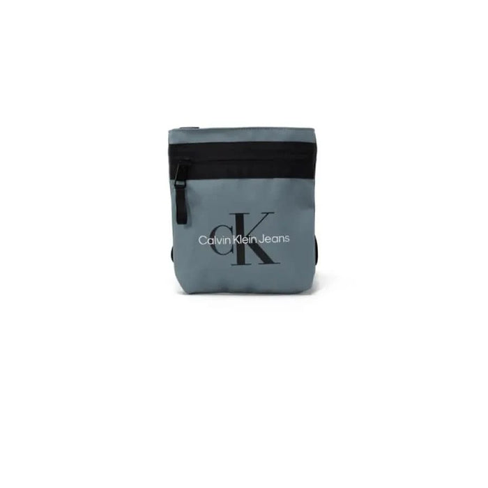 Gray Calvin Klein pouch with zipper and CK logo from Calvin Klein Jeans Men Bag